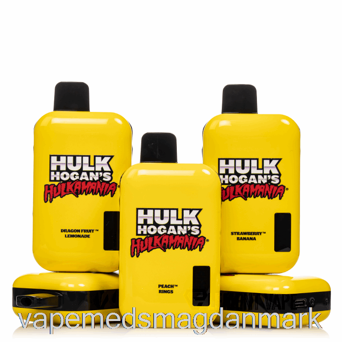 Engangs Vape Danmark Hulk Hogan Hulkamania 8000 Engangs Hvid Gummi